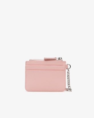 Porte-cartes zipp&eacute; femme Lacoste 4 fentes