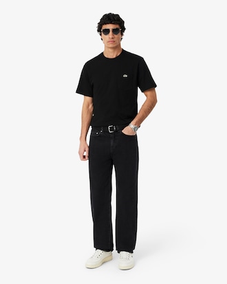Men's 5-Pocket Straight Cut Indigo Jeans