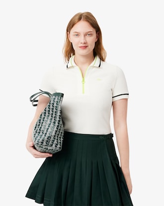 Women's Made In France Slim Fit Piqué Polo