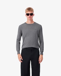 Cashmere Blend Crew Neck Sweater
