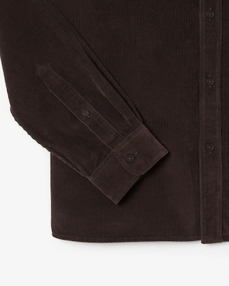 Men's Regular Fit Velour Shirt
