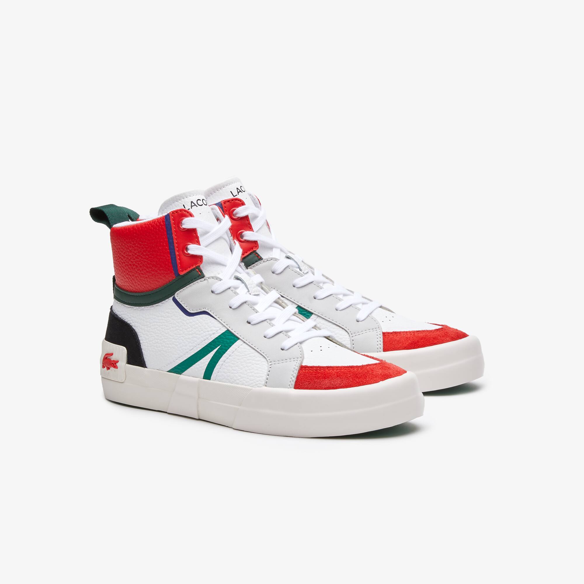 lacoste mid sneakers