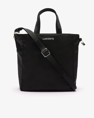 Active Nylon Vertical Pocket Tote Bag