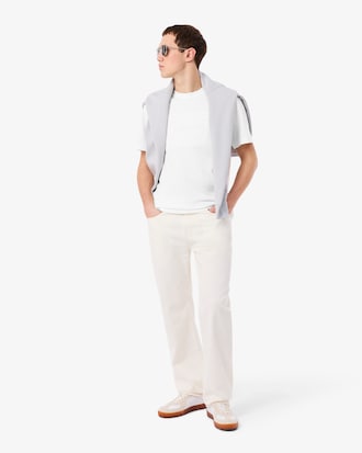 Embossed Branding Cotton T-shirt