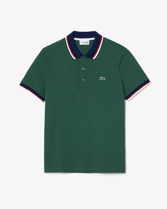 Regular Fit Stretch Mini Piqué Polo