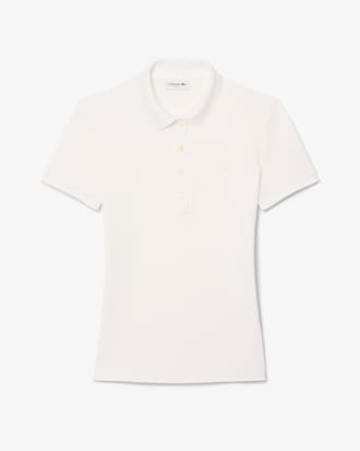 Women's L.12.D Slim Fit Stretch Mini Piqu&eacute; Polo