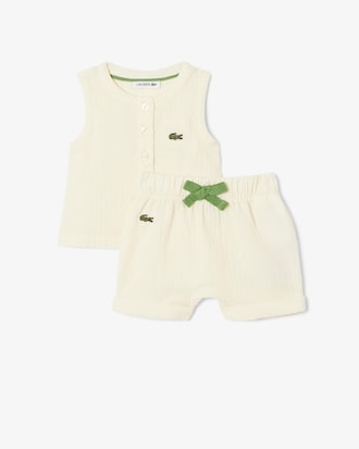 Newborn Sleeveless Cotton Set