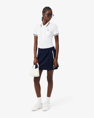 Slim Fit French Made Ribbed Polo