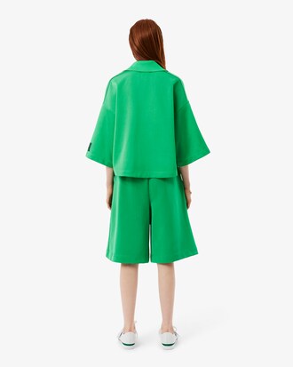 Women's Runway Oversized Satin Shorts