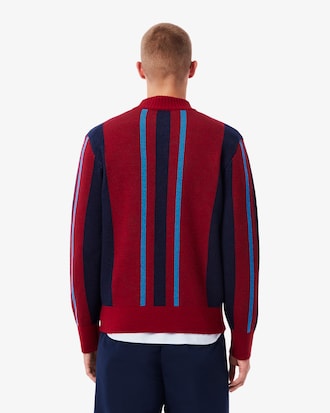 Men's Archive Edition High-Neck Striped Sweater