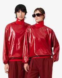 Runway Glossy Taffeta Sweatshirt