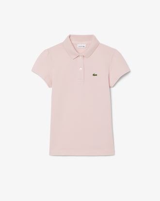 Polo De Piqu&eacute; Con Cuello Ondulado