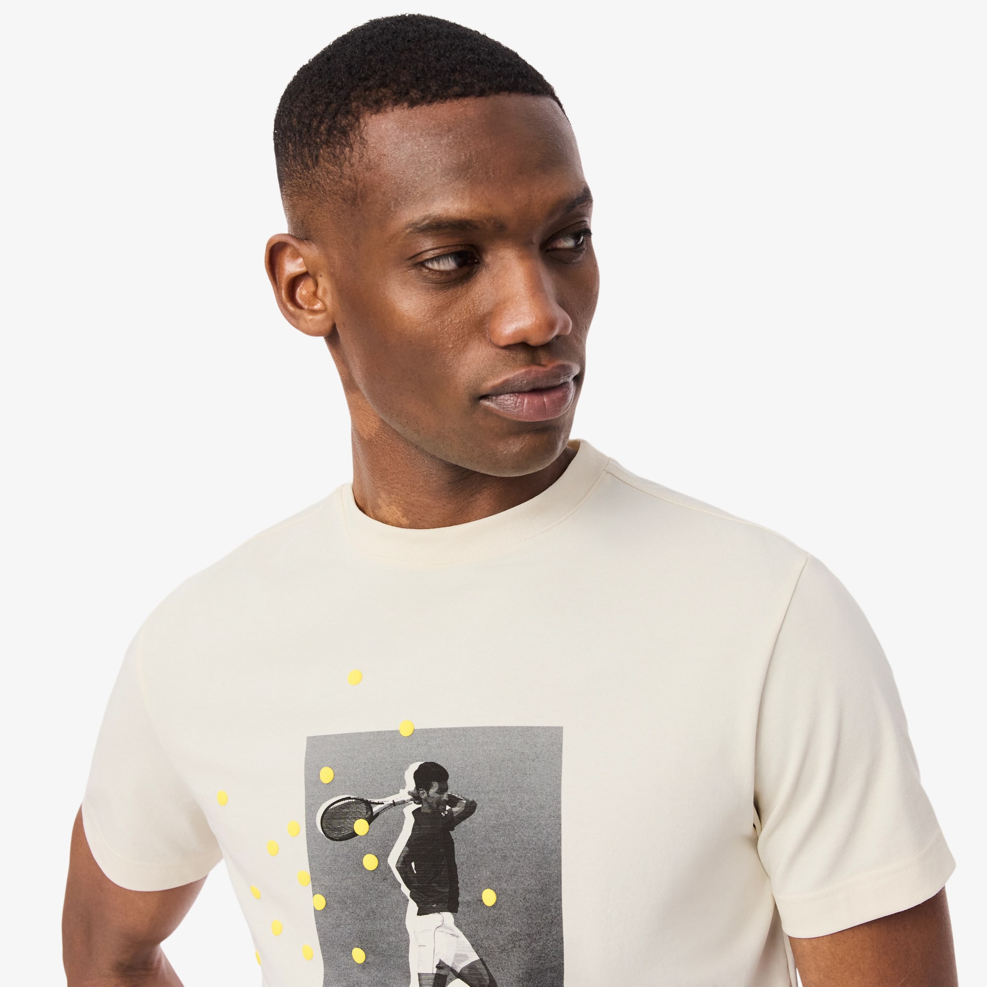Lacoste Tennis x Novak Djokovic Graphic T-Shirt - All Men's