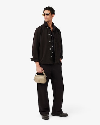 Bolsa Tipo Satchel Vertical Con Monograma