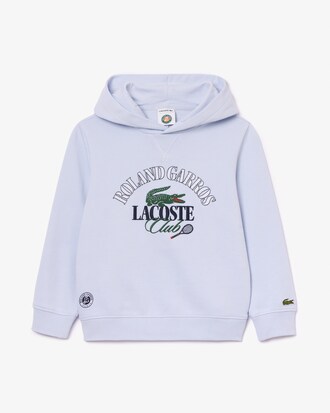 Kids' Roland-Garros Edition Embroidered Piqué Sweatshirt