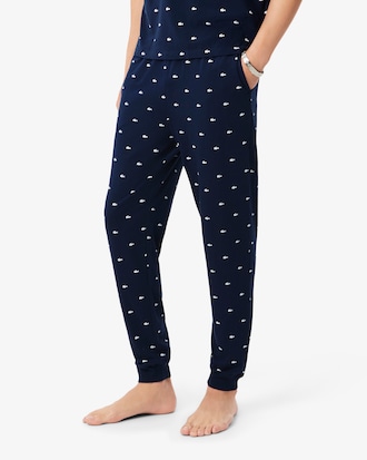 Men's Printed Cotton Pajama Bottoms