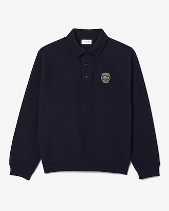Men's Loose Fit Piqué Sweatshirt