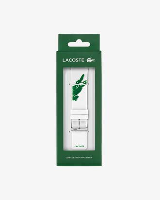 Lacoste White Strap For Apple Watch&reg;