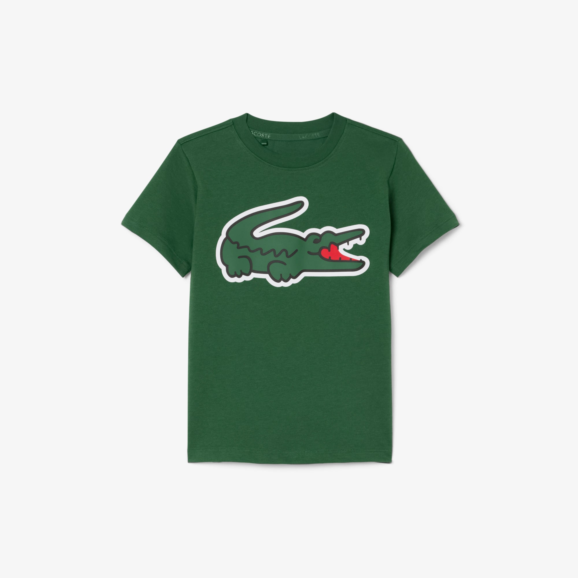 Lacoste Kids' Ultra Dry Printed Sport T-shirt - 12 Years In Multi