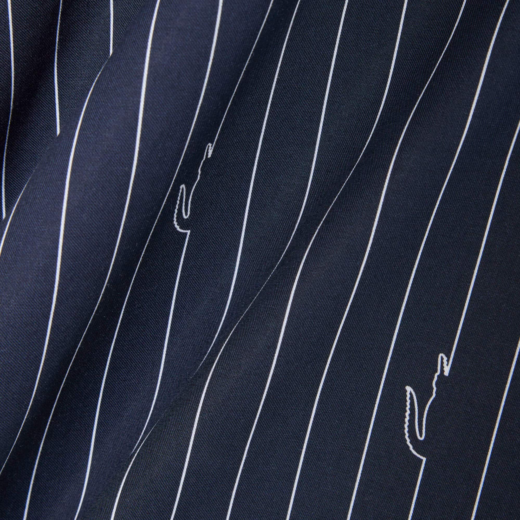 Relaxed Fit Print Twill Shirt