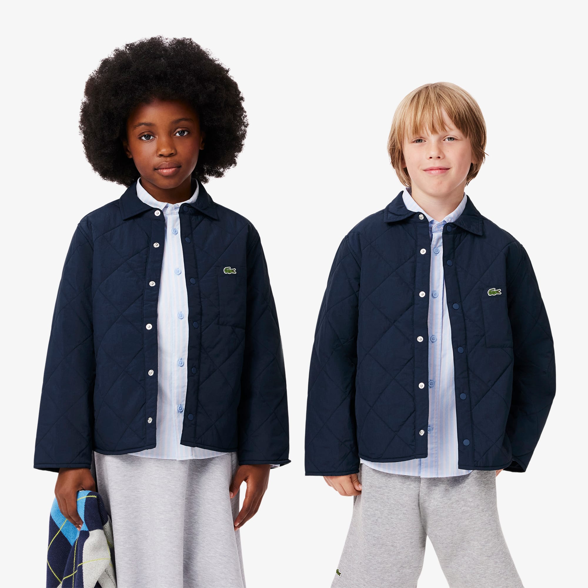 Kids' Quilted Plaid Overshirt - Jackets & Coats - New In 2026