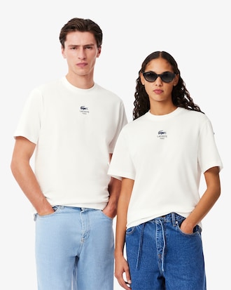 Unisex Signature Print Cotton T-Shirt