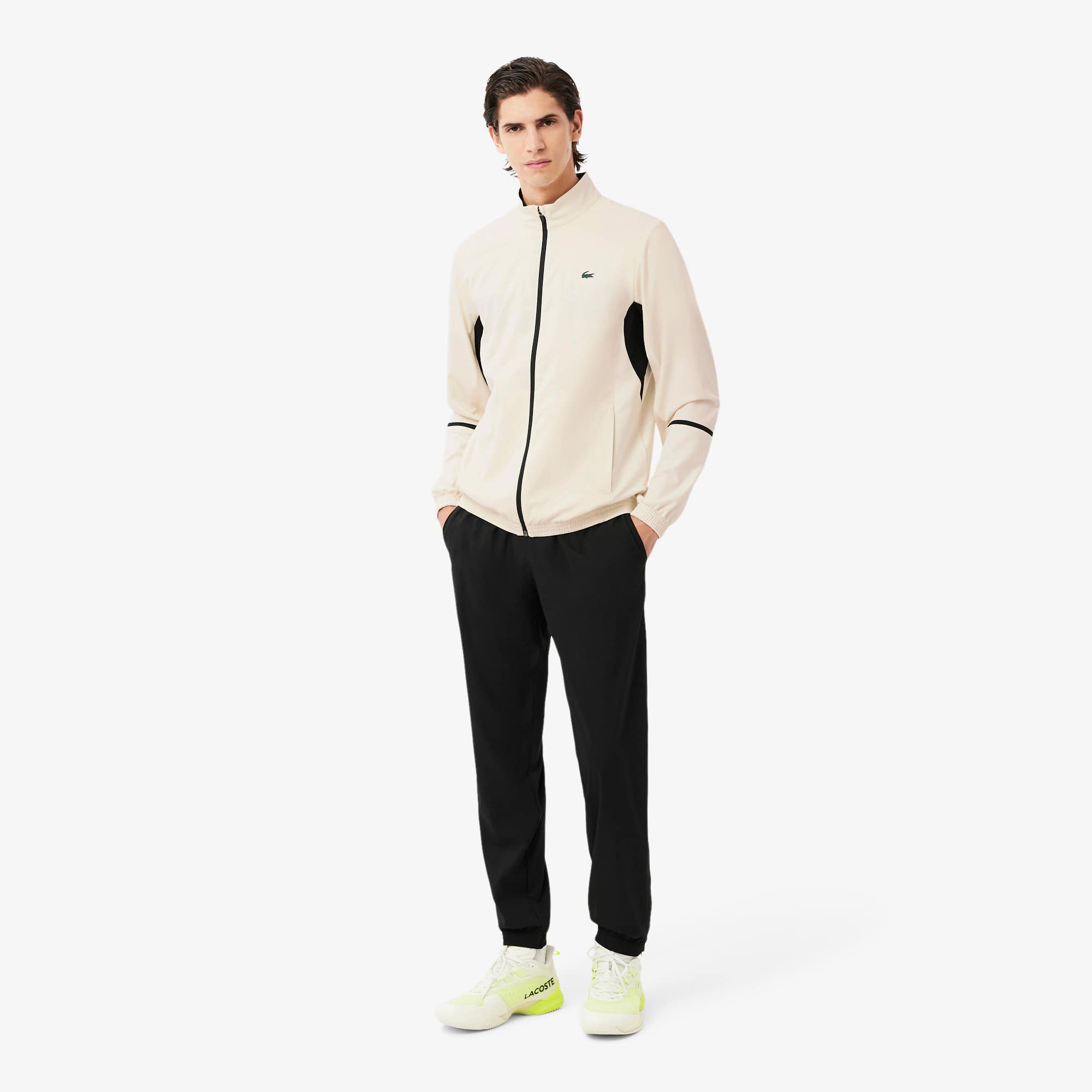 Lacoste Men's  Tennis X Daniil Medvedev Tracksuit - Xxl - 7 In White