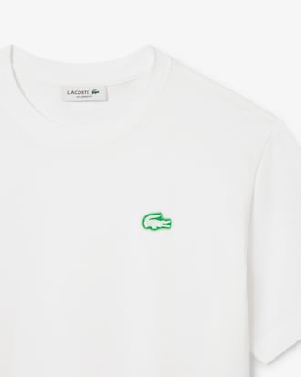Playera de punto con estampado de cocodrilo para mujer