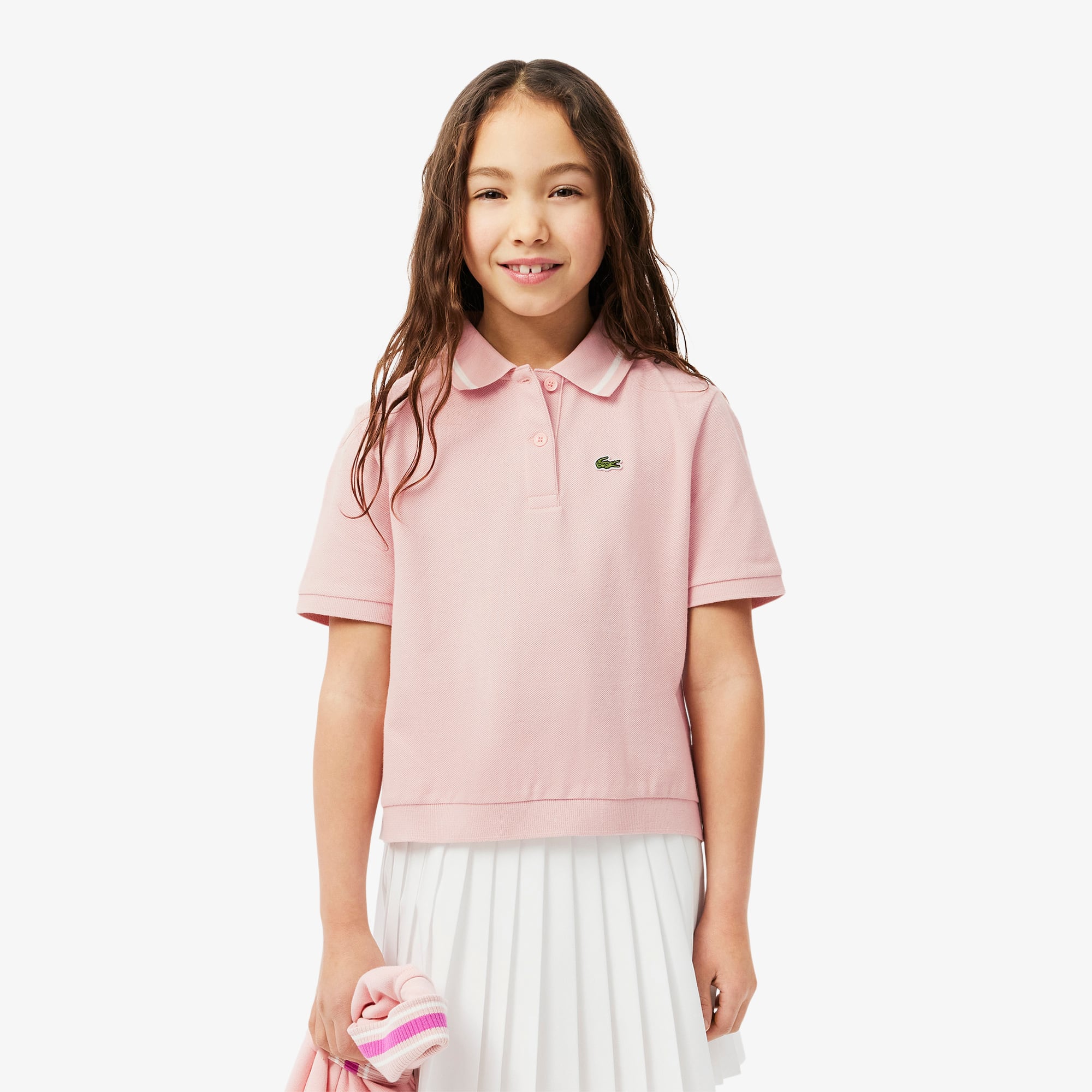 POLO　SPORT　BOYS160サイズ　レディースLサイズジャケット Kids' Pleat Back Petit Piqué Polo - Teens Polos - New In 2026