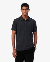 Polo de Tejido Jersey de Lana de Corte Regular