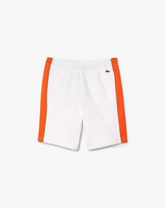 Men's Regular Fit Colorblock Fleece Shorts