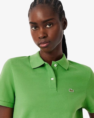 Women's Regular Fit Supple Petit Piqu&eacute; Polo