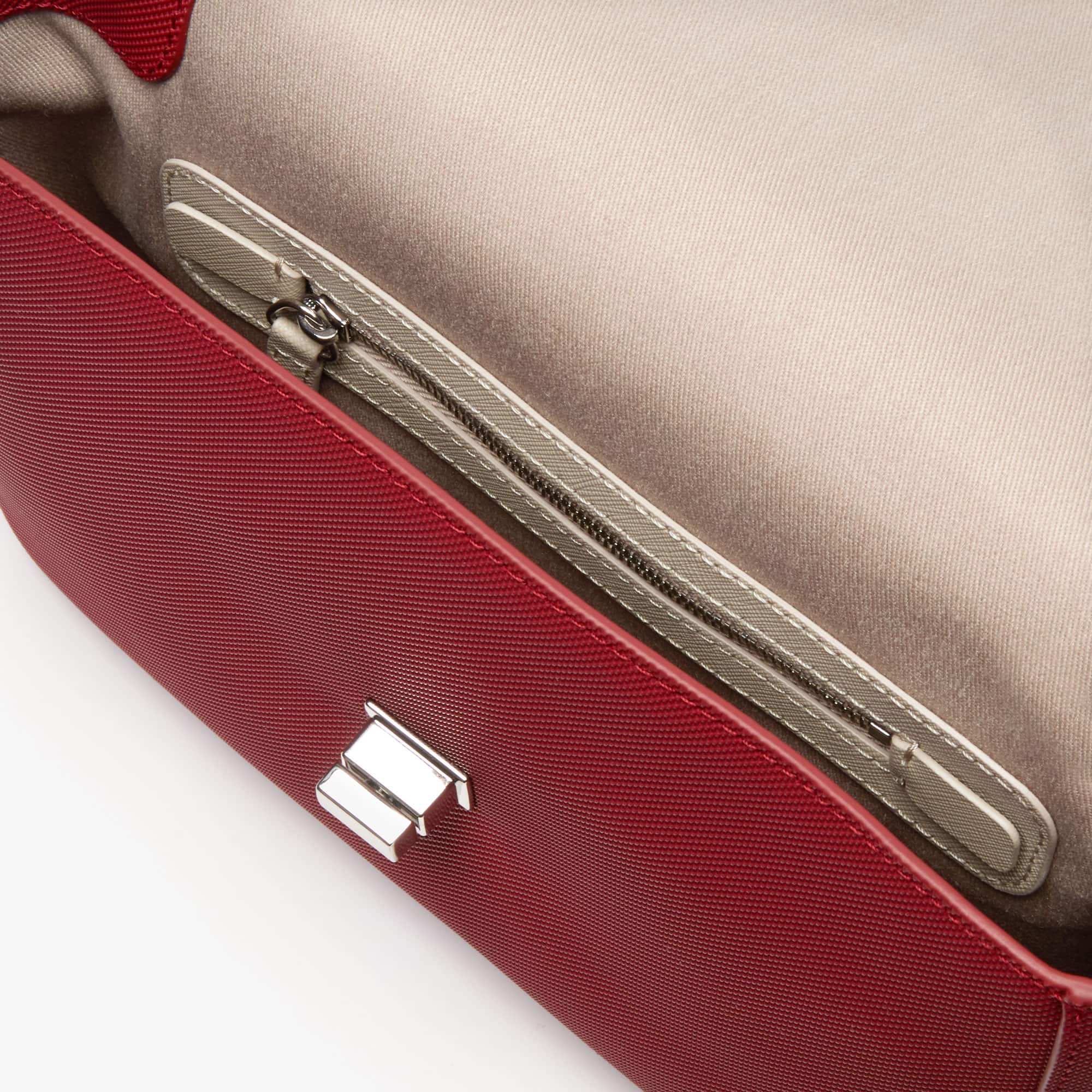 Women's Daily Classic Piqué Canvas Clasp Shoulder Bag - Bags