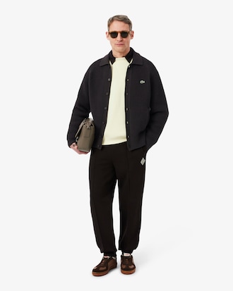 Chunky Knit Textured Jacket