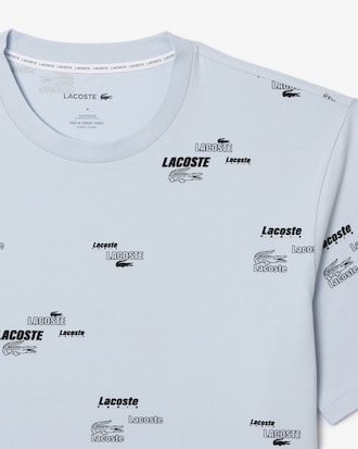 Men's Print Top Pajama Set