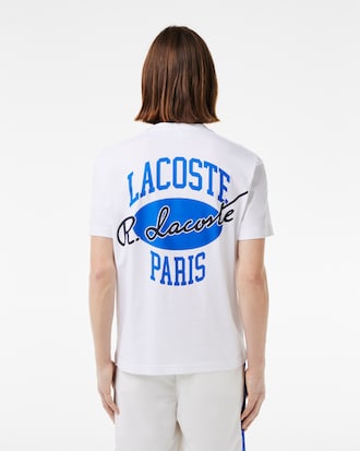 Men's Print Back Cotton T-Shirt