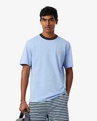 Playera Classic Fit Con Colorblock Para Hombre
