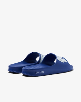 Claquettes Croco 2.0 homme Lacoste en synthétique, logo sur bride