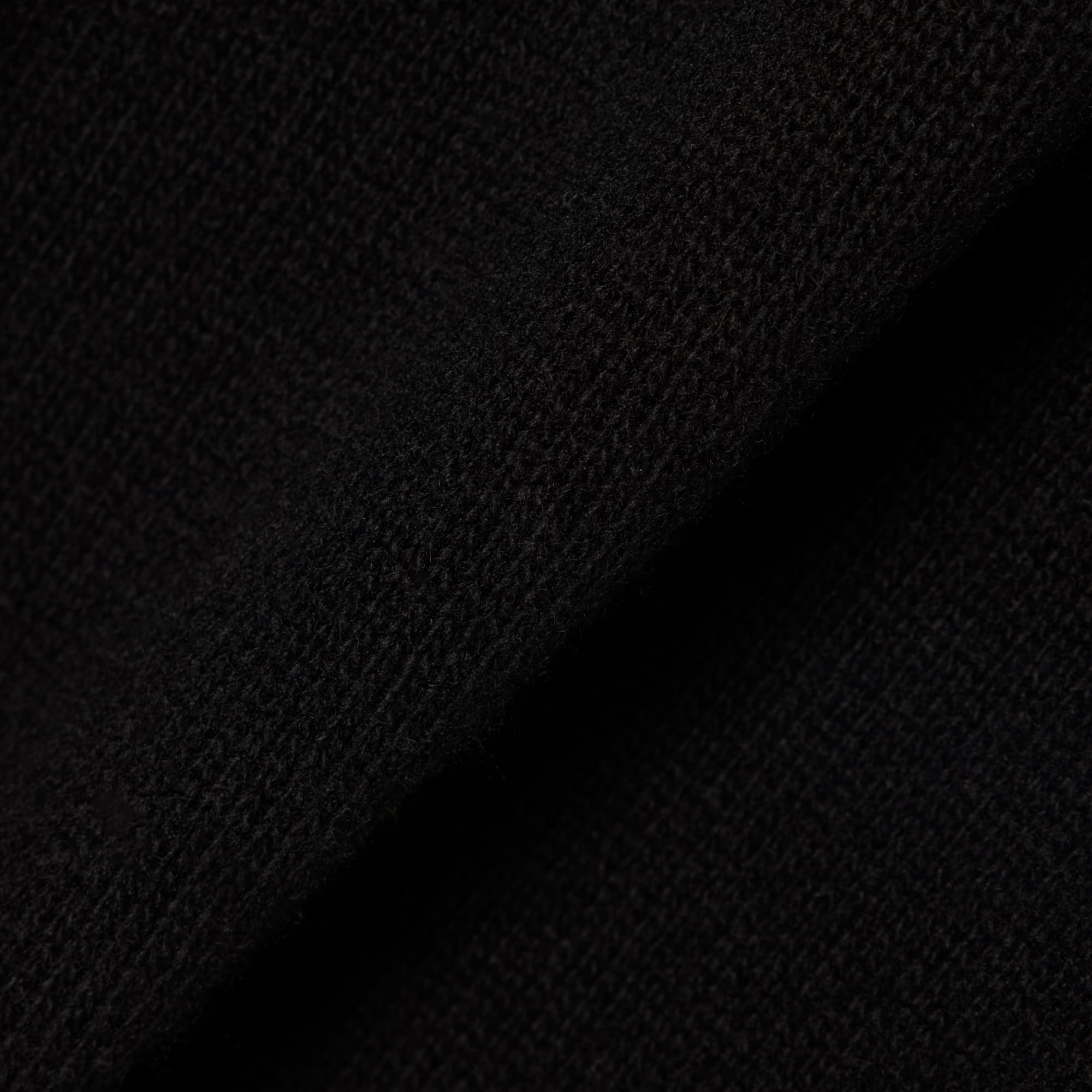 Men's Zip-Up High-Neck Wool Sweater