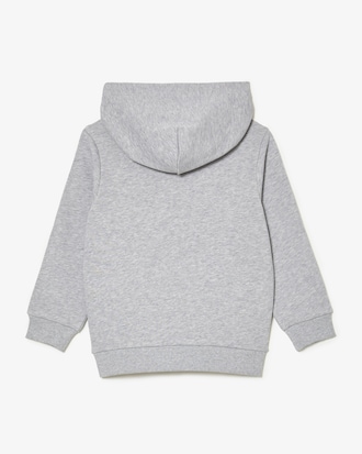 Sudadera con gorro de felpa de algodón