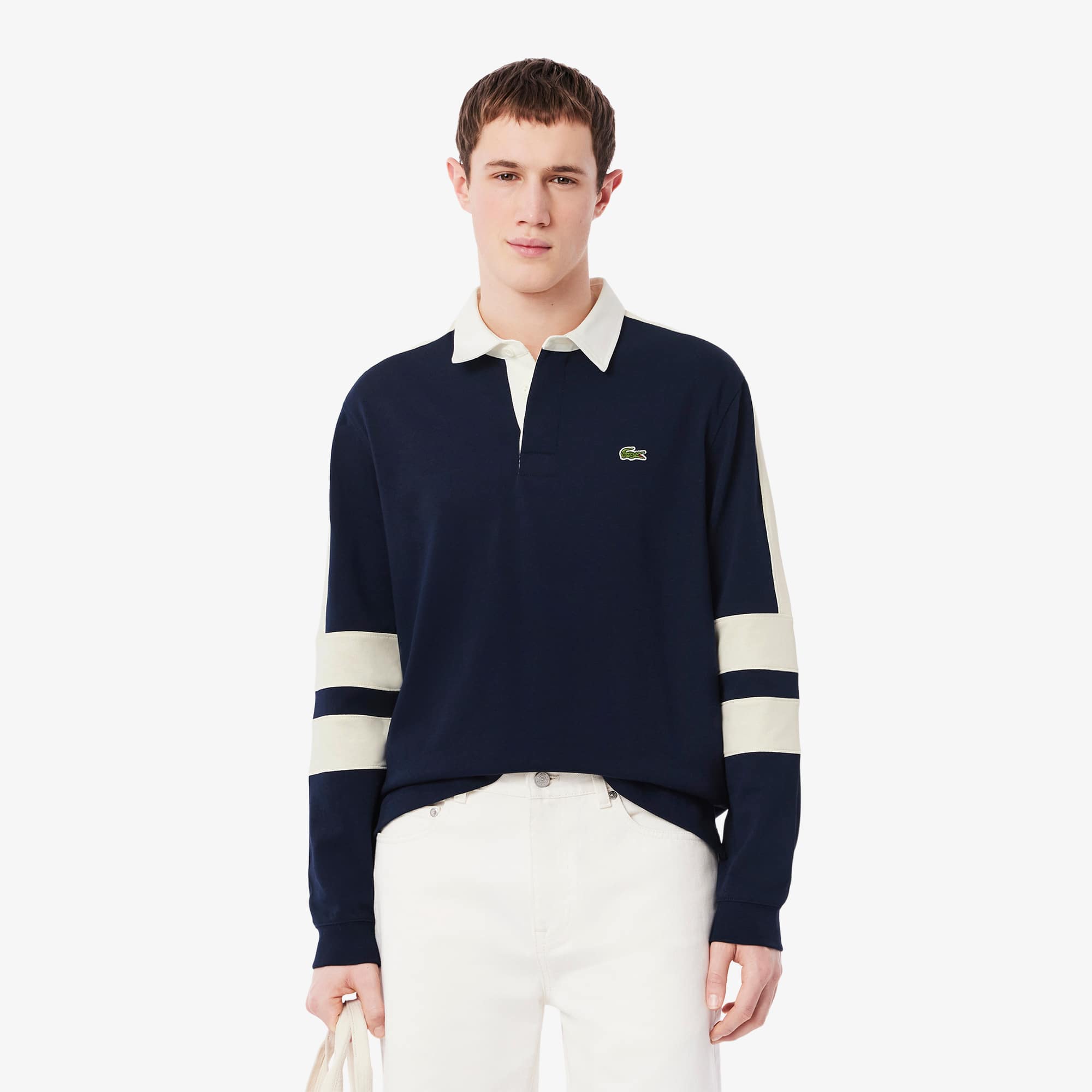Lacoste Men's Colorblock Rugby Polo