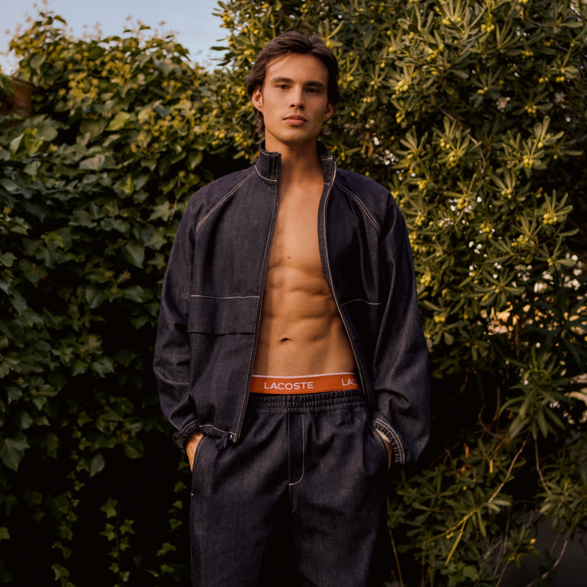Oversized Zipped Denim Jacket - Jackets & Coats - New In 2026