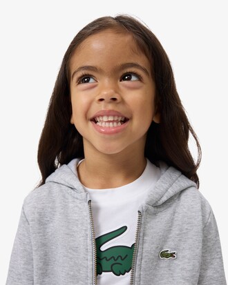 Sudadera con Cierre Unisex de Felpa Cepillada