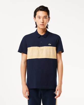 Men's Regular Fit Stretch Mini Piqué Polo