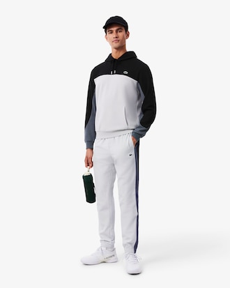 Sport Zipped Colour-Block Hoodie