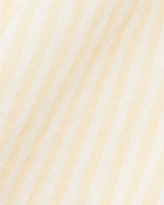 Men's Regular Fit Striped Linen Shirt