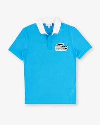 Men's Heritage Slim Fit Crocodile Badge Cotton Piqu&eacute; Polo