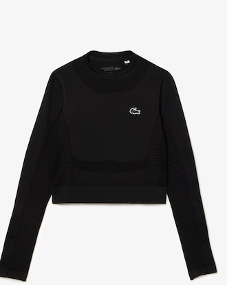 Women's Seamless Open Back Sport Crop Top