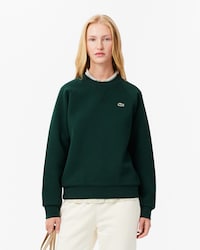 Women's Crew Neck Piqué Sweatshirt