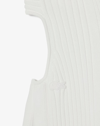 Women's Runway Ribbed Pleated Dress